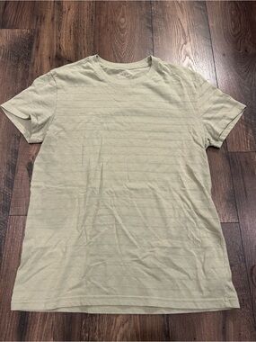 Goodfellow & Co Men's Short Sleeve Crewneck Shirt - Light Sage